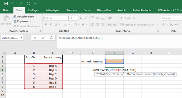 Wie kann es einrichten das sich die Matrix von einem Sverweis ...