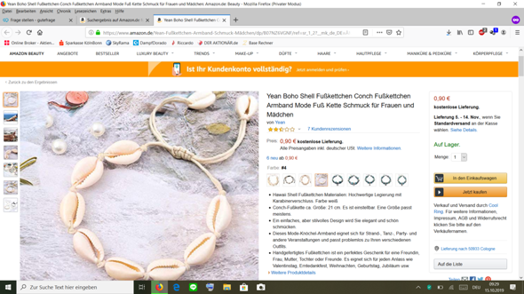 - (Geld, Finanzen, Amazon)