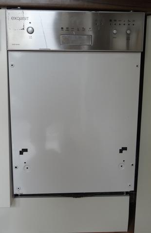 Wie Kann Ich An Der Spulmaschine Exquisit Egsp 90 E B Eine Front Befestigen Haushalt Kuche Heimwerken