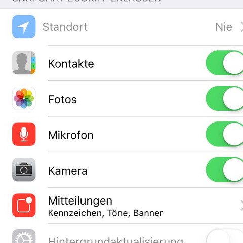 sc screen - (Technik, iPhone, ios)