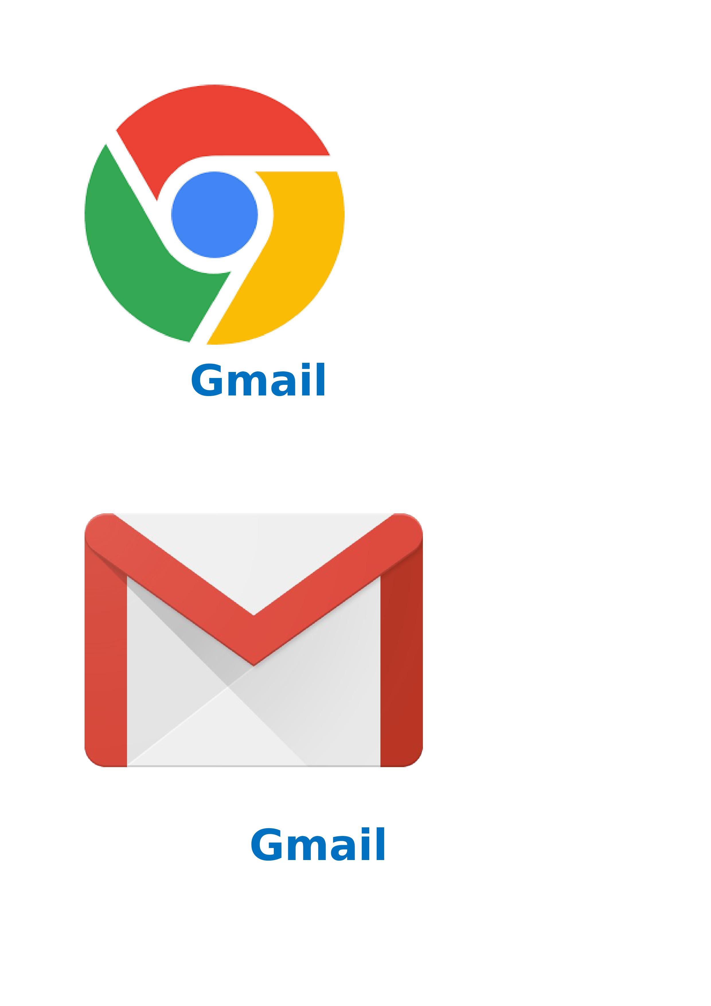 How to put gmail icon on desktop