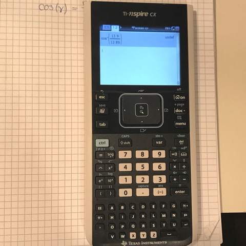 Taschenrechner - (Mathematik, Taschenrechner, Cosinus)