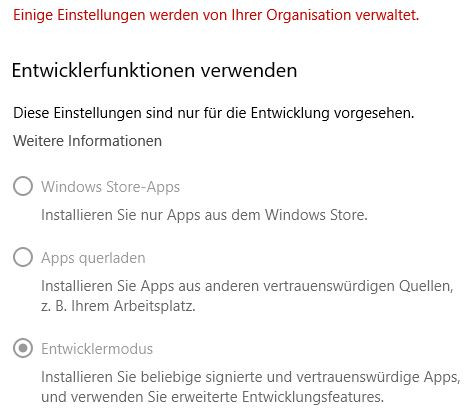 Wie Kann Ich Den Entwicklermodus Windows 10 Aktivieren