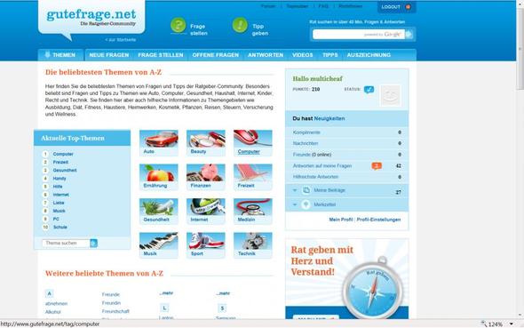 So sieht es aus - (Windows 7, Internet Explorer)
