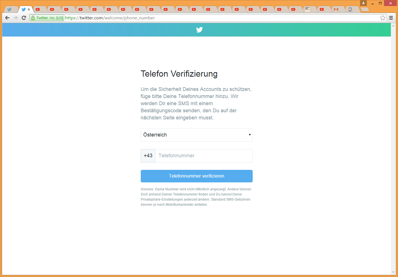 Twitter Telefonnummer Umgehen Twitter Telefonnummer Umgehen