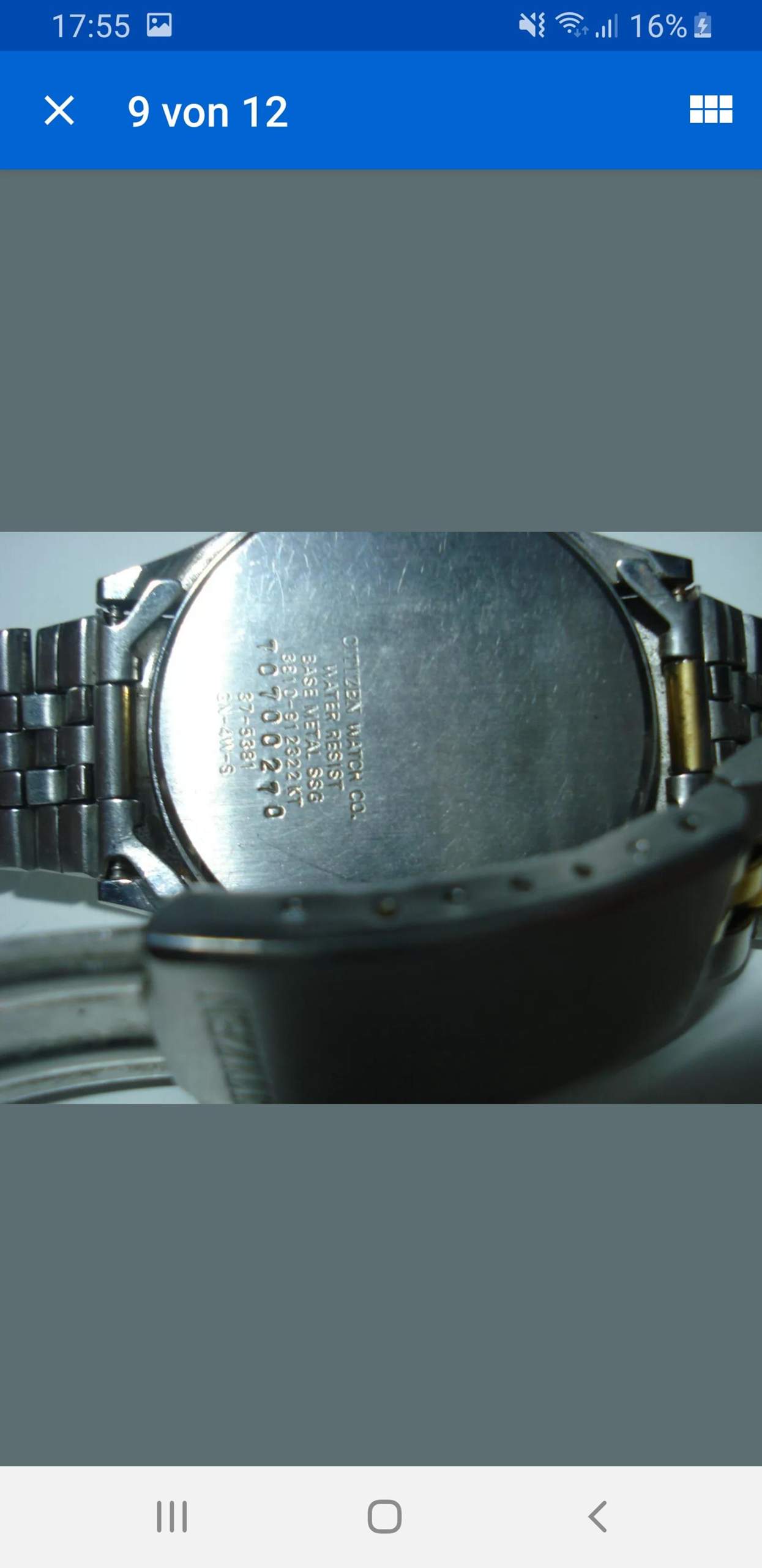 Wie kann ich die Batterie meine Uhr "Citizen" wechseln? Batteriewechsel)