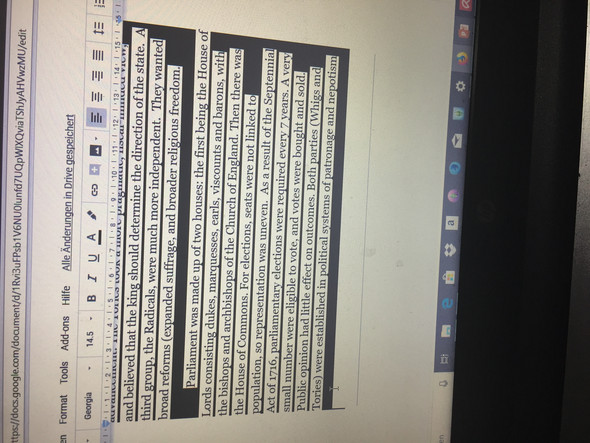 Wie Kann Ich Diesen Dunklen Hintergrund In Google Docs Entfernen