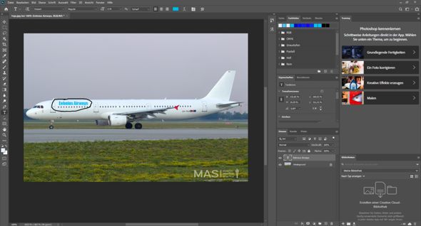 Wie Kann Ich Diesen Text Bei Photoshop Realer Machen Bildbearbeitung Adobe Photoshop Cc