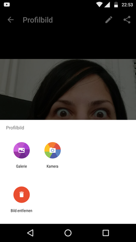 Wie Bekomme Ich Eine Auswahl Von Google Fotos Auf Whatsapp Profilbild