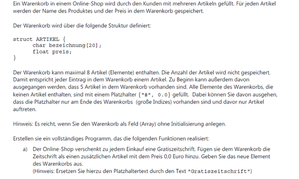 Aufgabe - (programmieren, Programmierung)