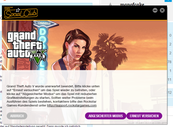Meldung - (PC, gta)