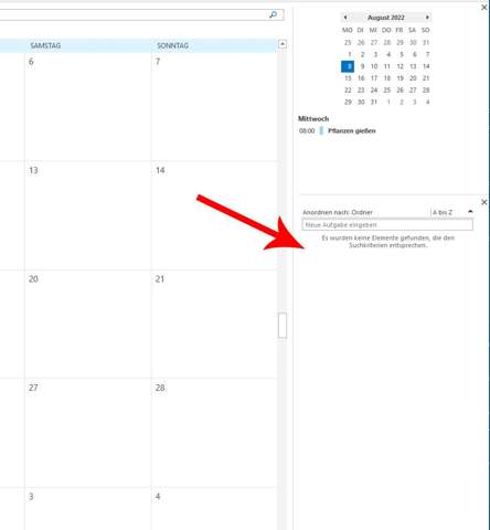 Wie kann ich in Outlook einen freigegebenen Ordner mit Aufgaben im