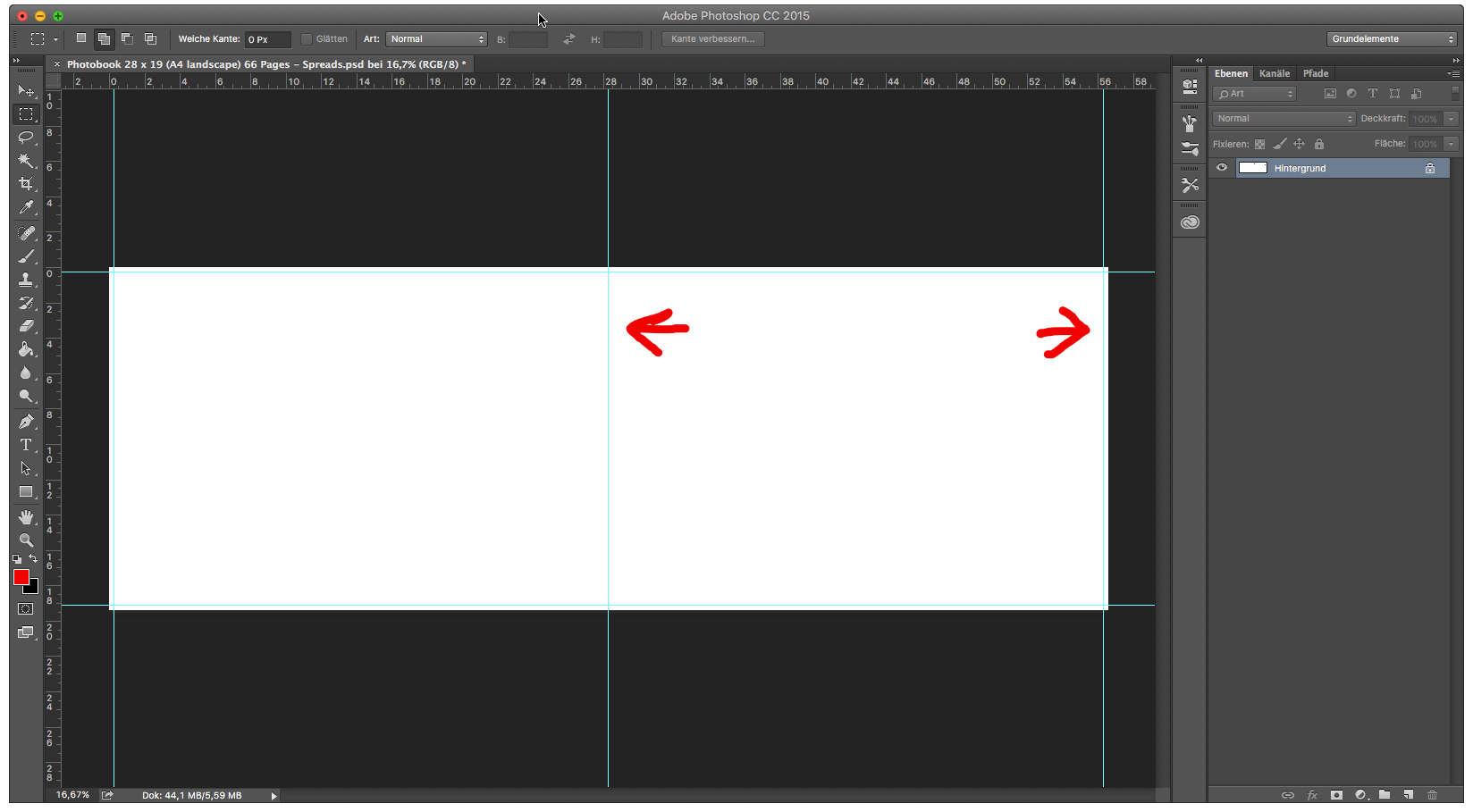 Wie Kann Ich In Photoshop Eine Ebene Zwischen Zwei Hilfslinien Eine Ebene Zentrieren Foto Design Adobe