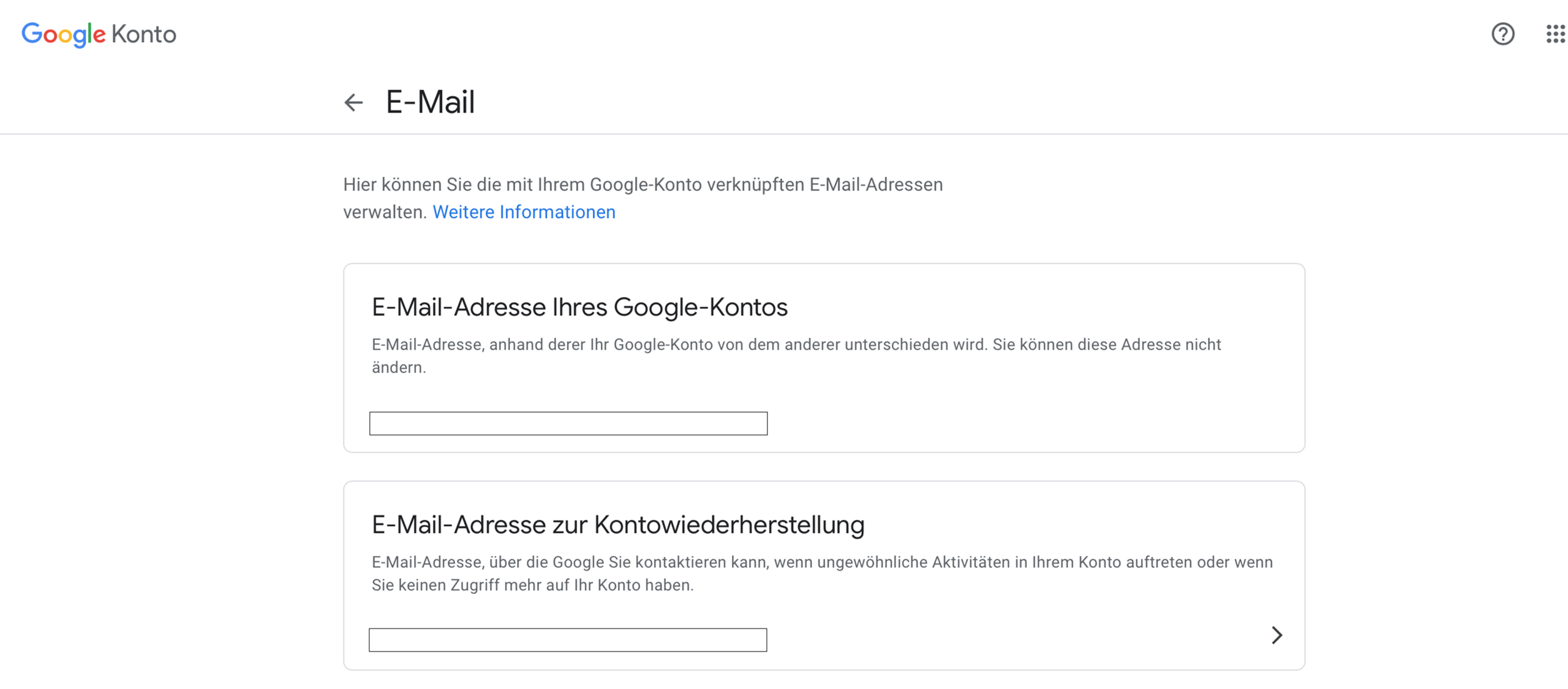 Wie kann ich meine E-Mailadresse von Google ändern? (Computer, Technik, Internet)