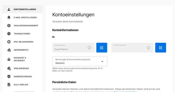 Wie kann ich meinen Fortnite Namen ändern? (Epic Games, gamertag