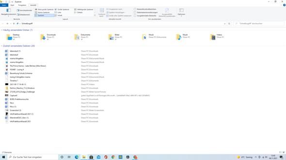 Wie kann ich meinen Windows explorer wieder normal aussehen lassen?