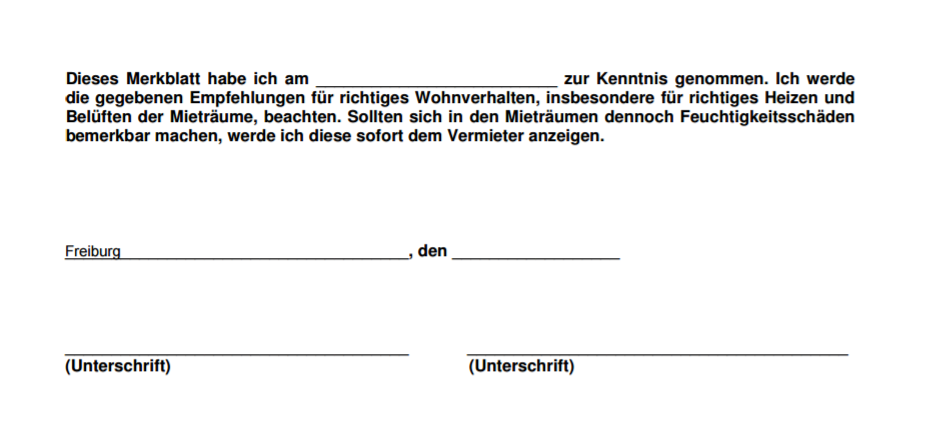 Wie kann ich Mietvertrag richtig unterschreiben?