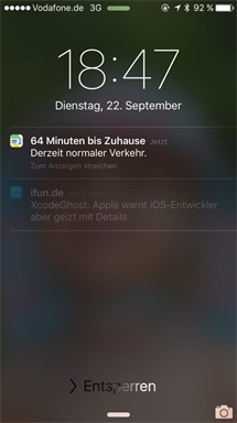 Beispiel, wie es aussehen soll - (iPhone, Apple, ios)