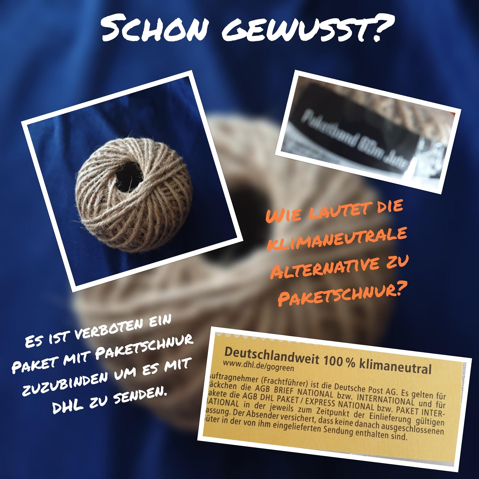 Wie Kann Ich Packchen Ohne Plastik Versenden Paket Dhl Umweltschutz