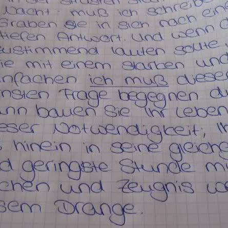Wie kann ich so eine Schrift bekommen (s.B)? (Handschrift)
