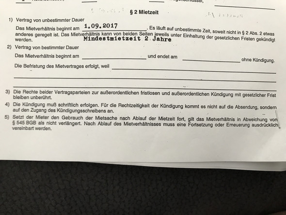 Wie Kann Man Aus Einem 2 Jahres Mietvertrag Raus Kommen