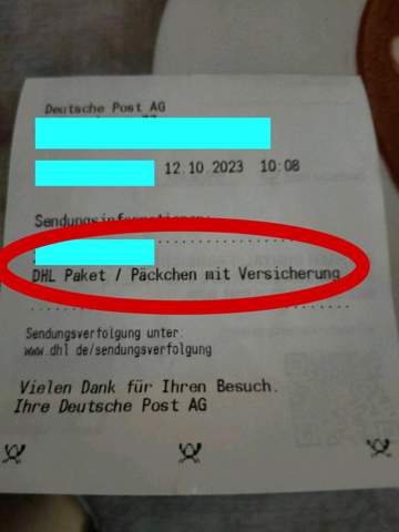 Wie kann man bei DHL ein PÄCKCHEN mit Sendungsverfolgung schicken ...