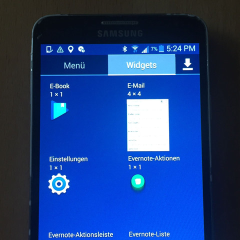 Widgets  - (App, Samsung, löschen)