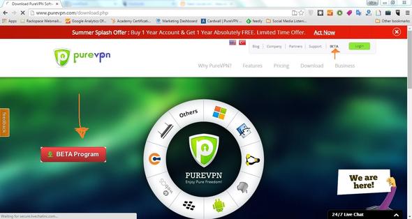 PureVPN beta testen - (beta, VPN)