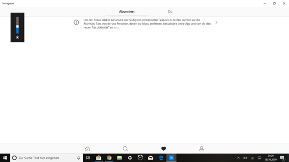 Wie kann man die Instagram App auf dem PC mit Windows 10 aktualisieren?