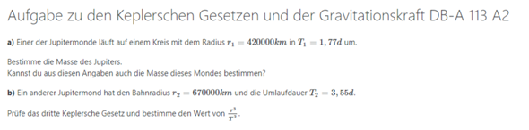 - (Hausaufgaben, Astronomie)