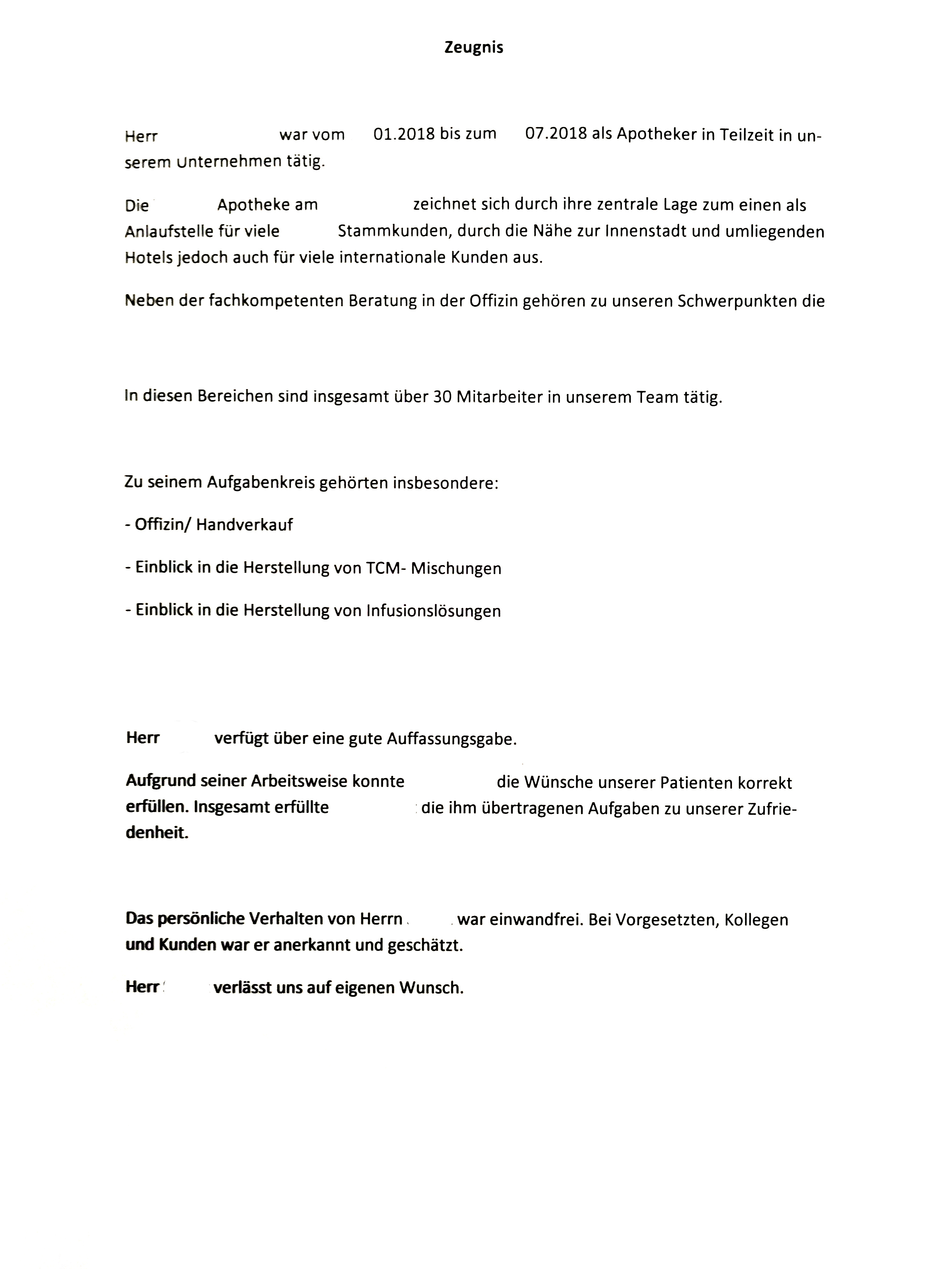 Wie Kann Man Dieses Arbeitszeugnis Einschatzen Recht Arbeit Bewerbung