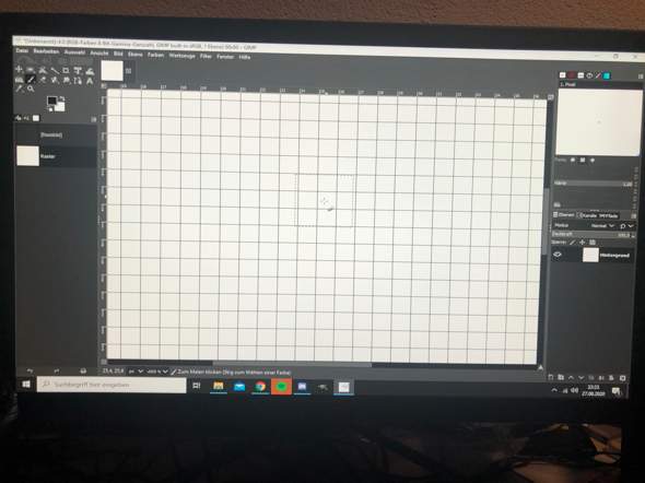 Wie Kann Man In Gimp Die Grosse Des Stiftes Andern Computer Bildbearbeitung