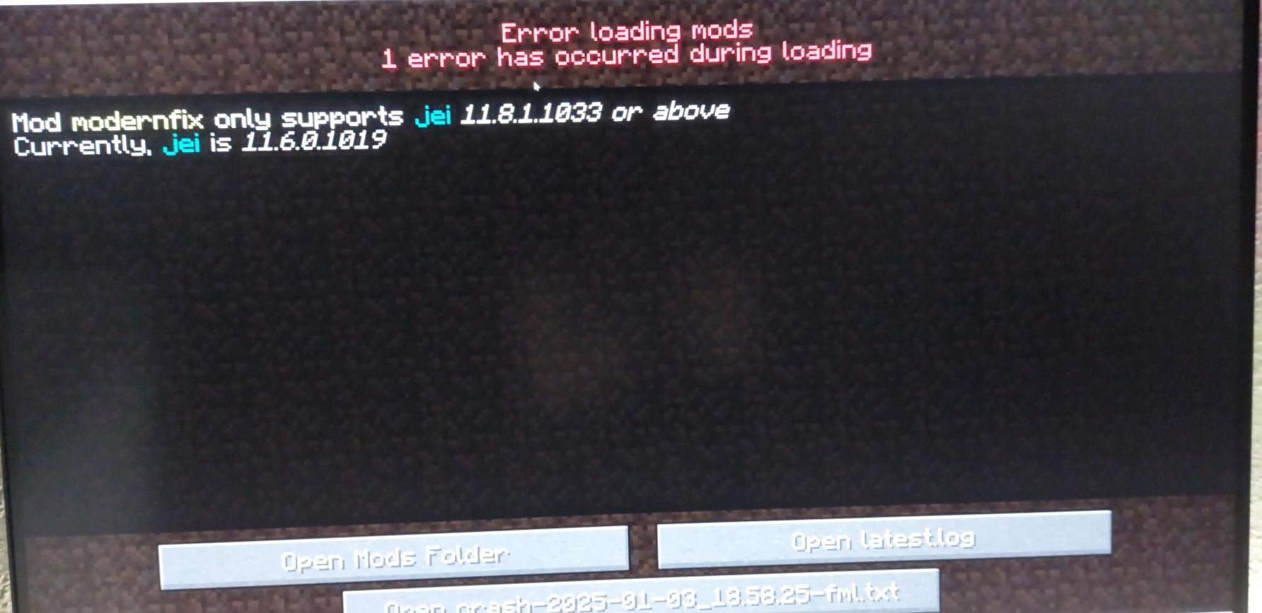 Wie kann man jei ändern (Curseforge Minecraft Mod für Java)? (Mods)