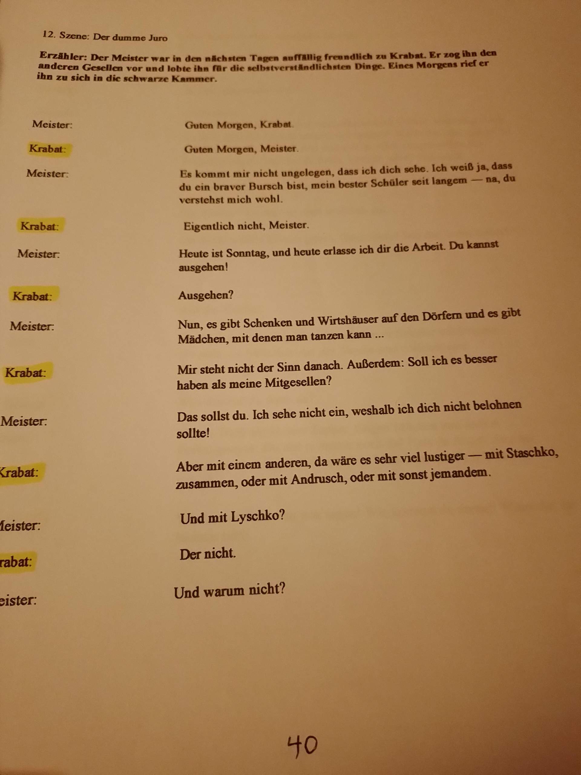 Wie kann man schnell Text lernen? (Theater)