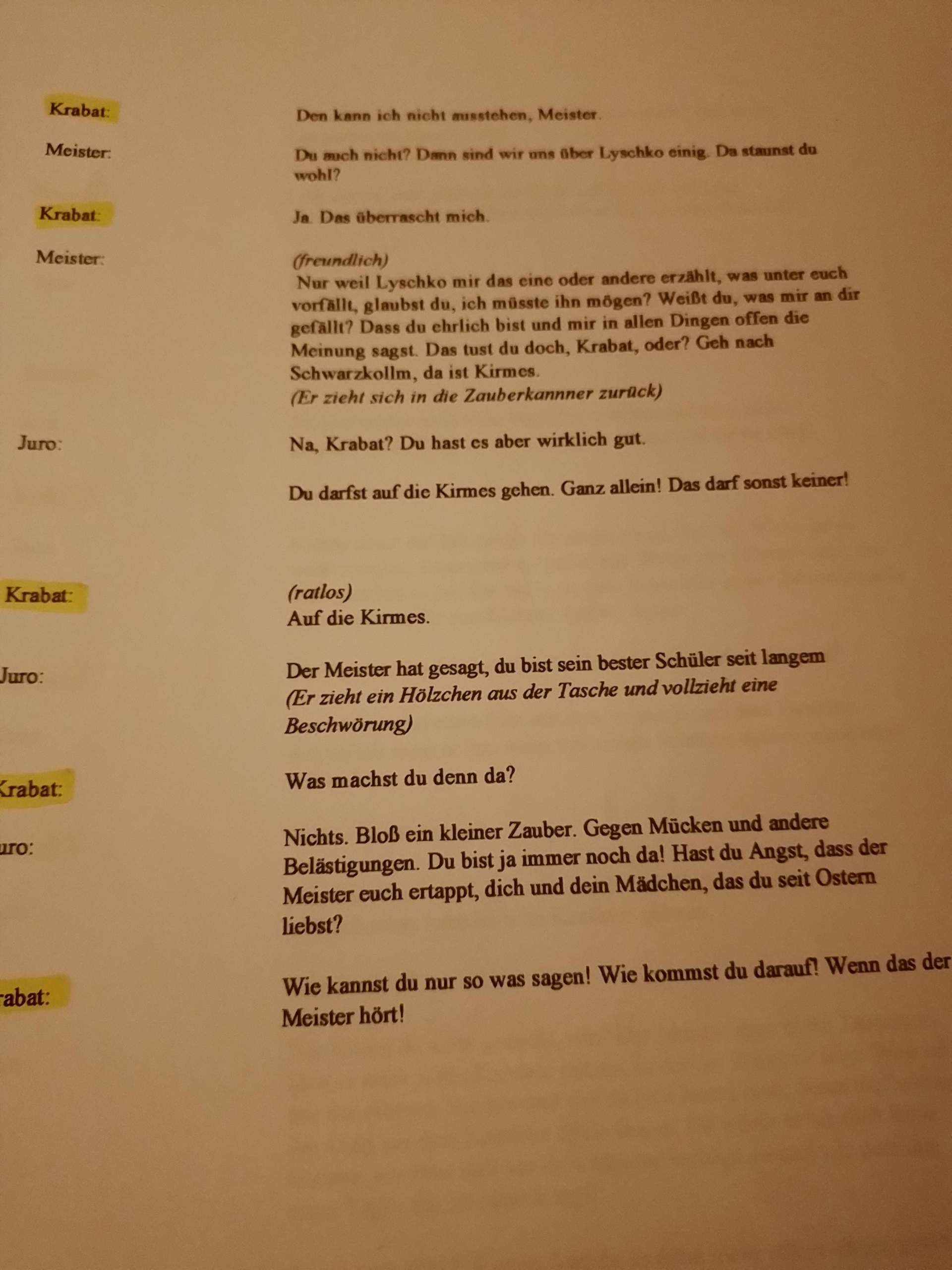 Wie kann man schnell Text lernen? (Theater)