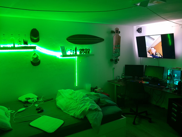 Wie könnte ich mein Zimmer noch gestalten? (Technik, LED, Gestaltung) leds fürs zimmer