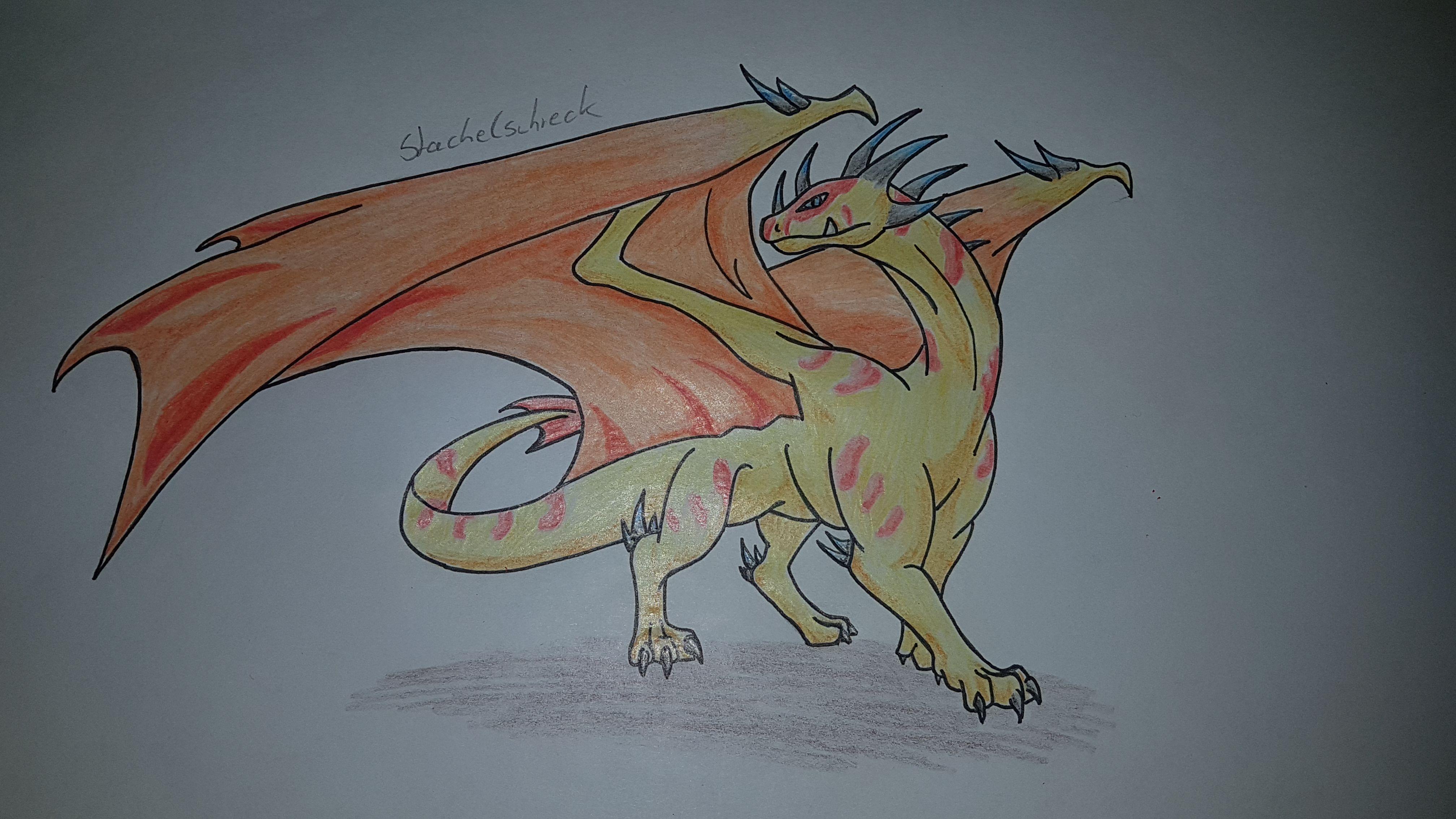 Wie könnte man die Maße eines (Fantasy)Drachen ermitteln