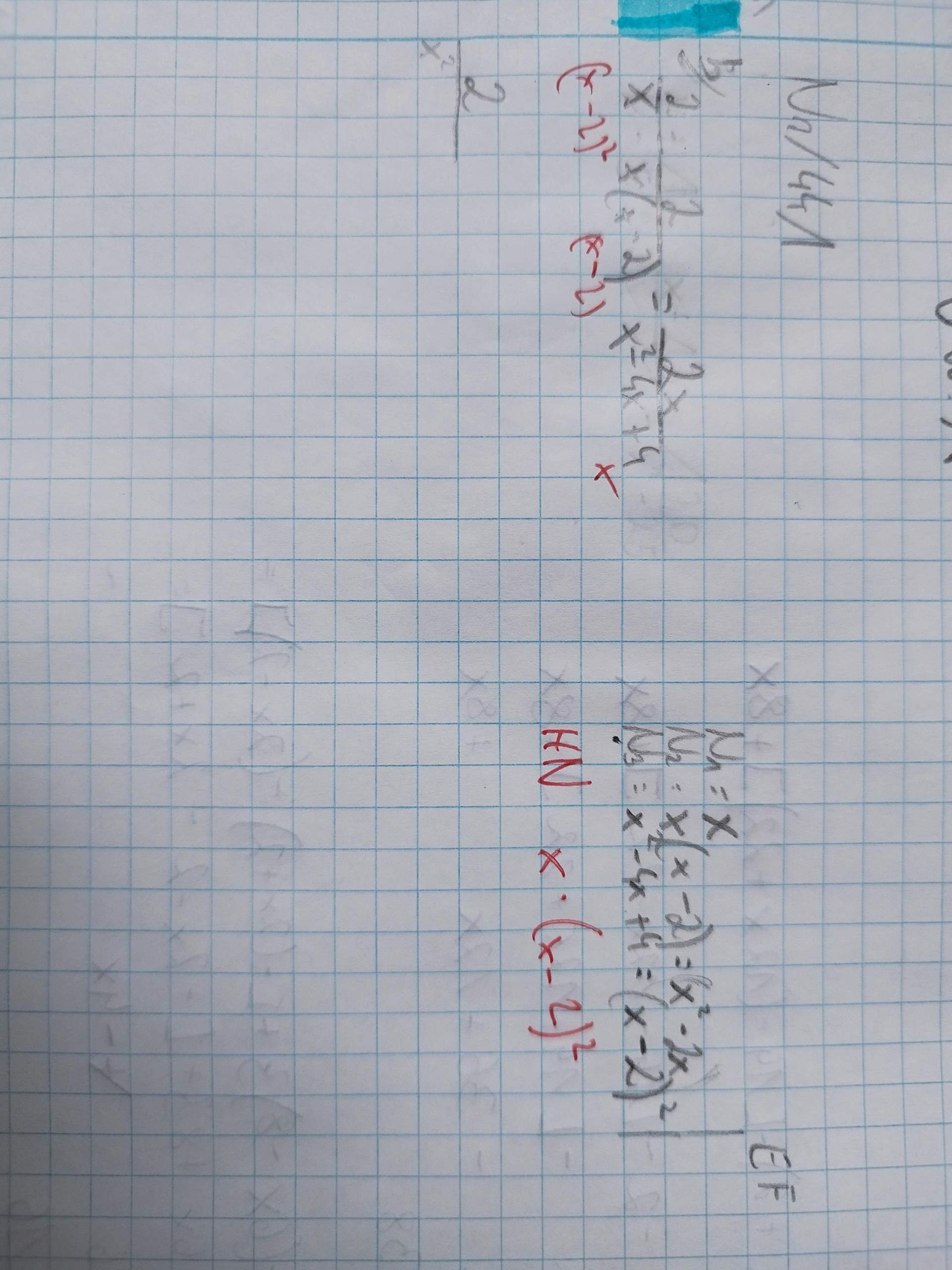 Wie komme ich auf den gemeinsamen Nenner? (Mathematik, rechnen, Gleichungen)
