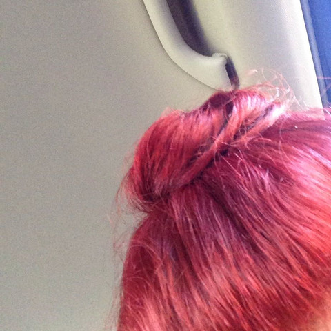Rote Haare  - (Männer, Haare, weinrot)