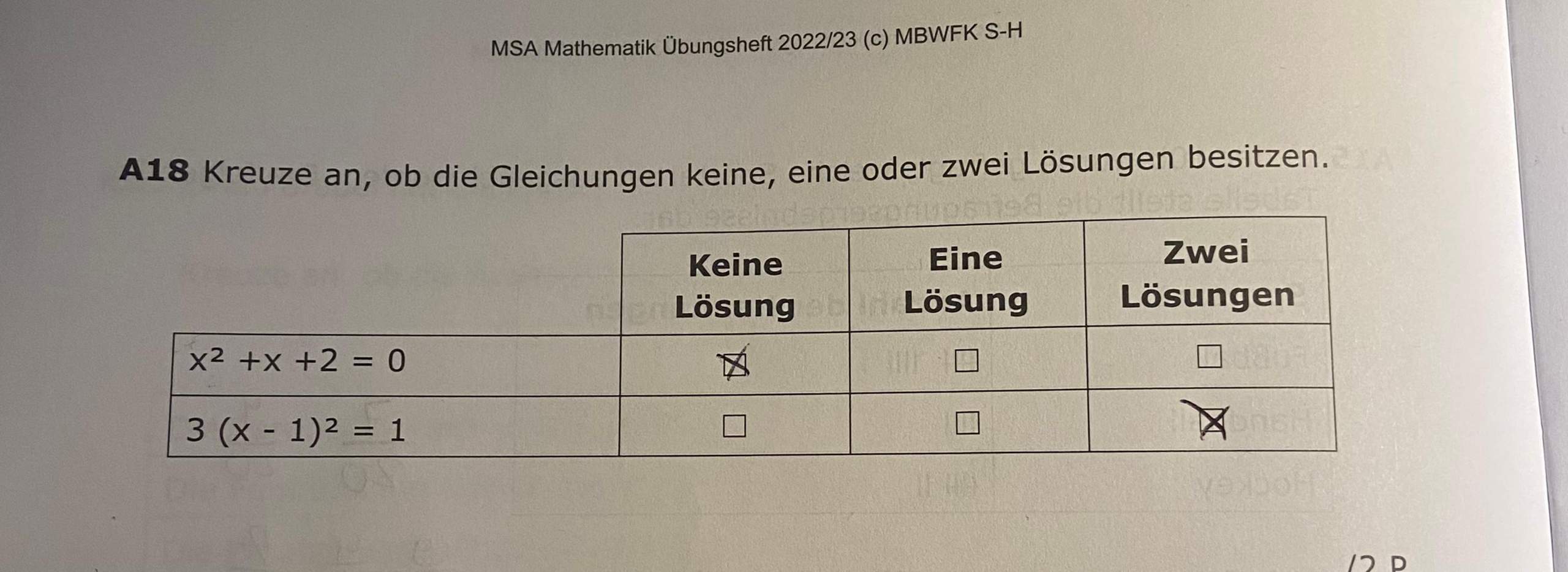 Wie kommt man auf die Lösung? (Schule, Mathematik, MSA)