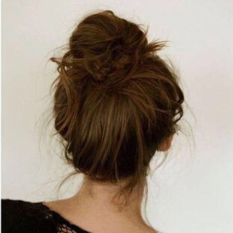 Wie Krieg Ich So Einen Dutt Hin Haarproblem Haare Frisur