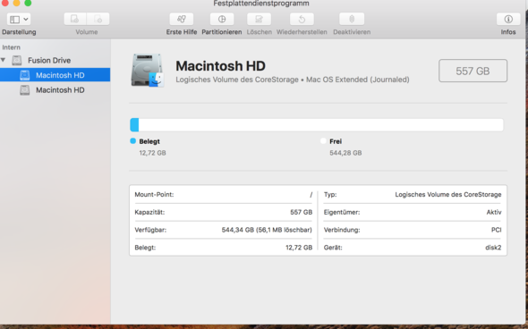 Haupt Festplatte die am ende die einzige sein sollte - (Computer, Mac, Festplatte)