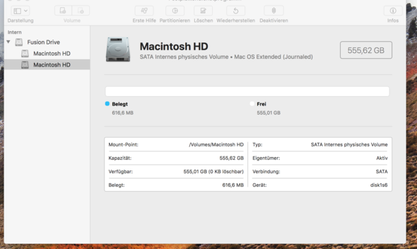 die Müll partition die ich nicht wegbekomme - (Computer, Mac, Festplatte)