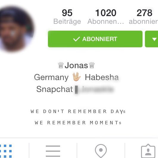 Wie Kriege Ich Die Bio Mittig In Instagram Iphone Soziales Netzwerk Biografie