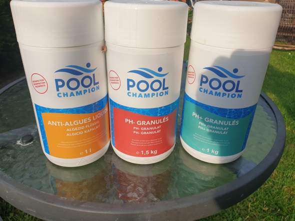 Wie kriege ich meinen Pool sauber (Brunnenwasser)? (Wasser, Reinigung