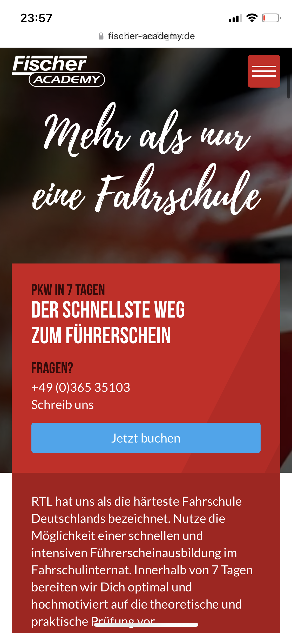 Reicht 1 Fahrstunde pro Woche?