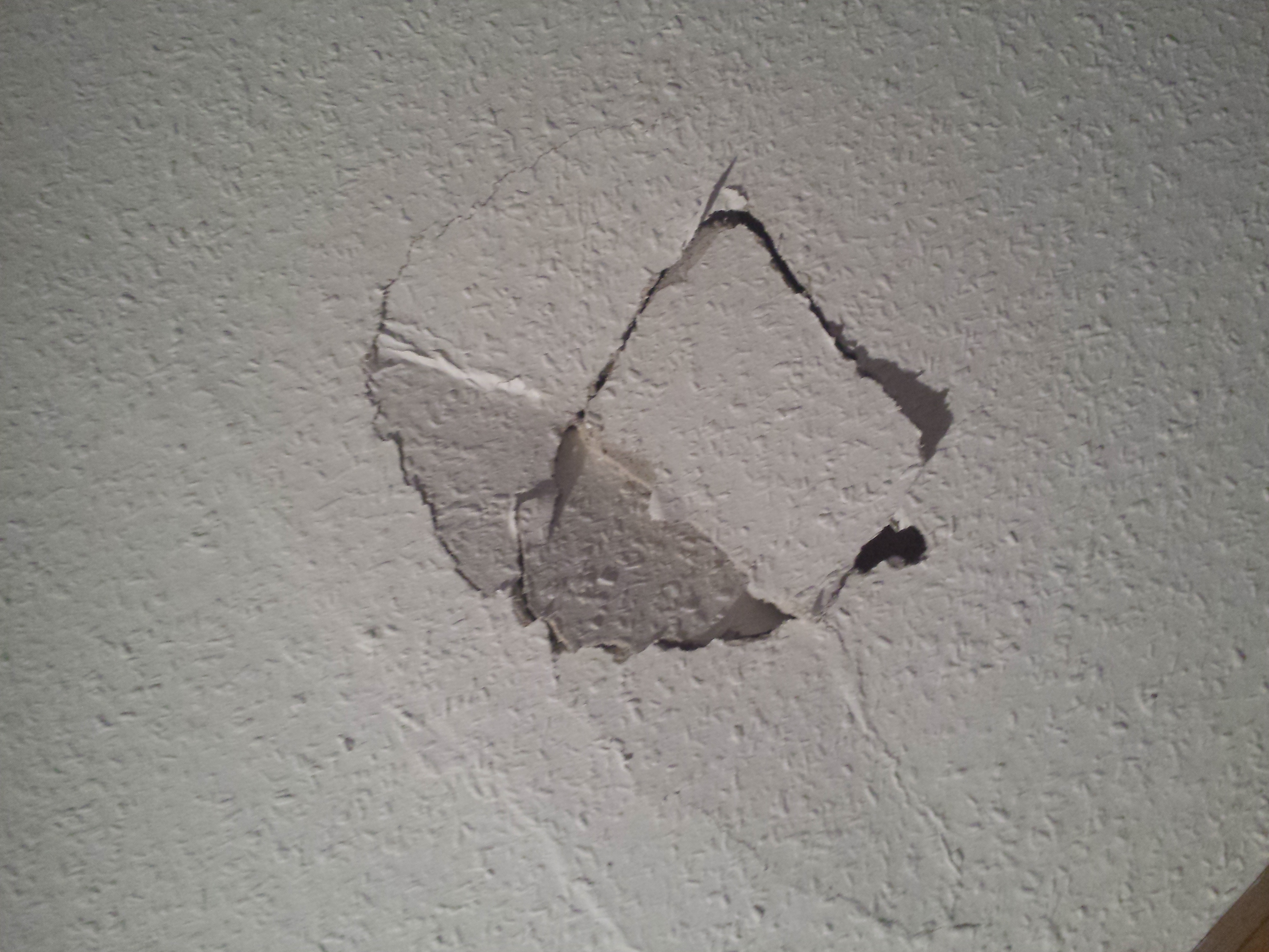 Wie Lasst Sich Dieses Loch Reparieren Reparatur Kaputt Wand