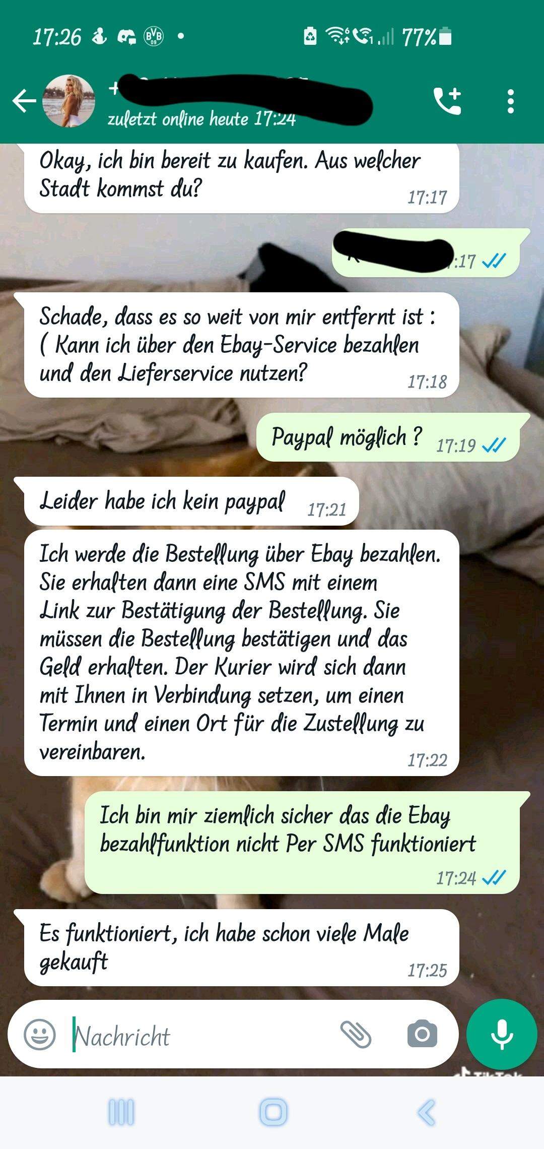 Wie läuft die Zahlung per Ebay Kleinanzeige ab? (Kleinanzeigen)