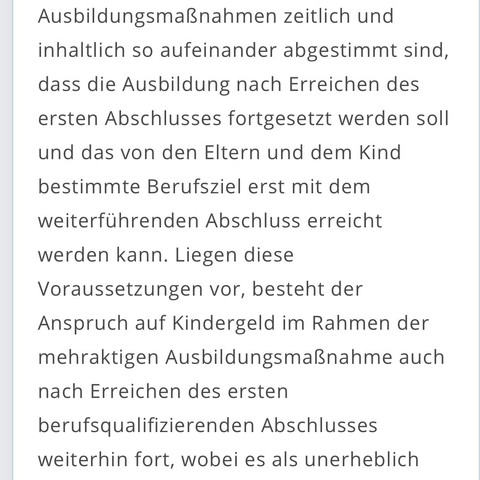 Wie Lange Anspruch Auf Kindergeld Schule Ausbildung Ausbildung