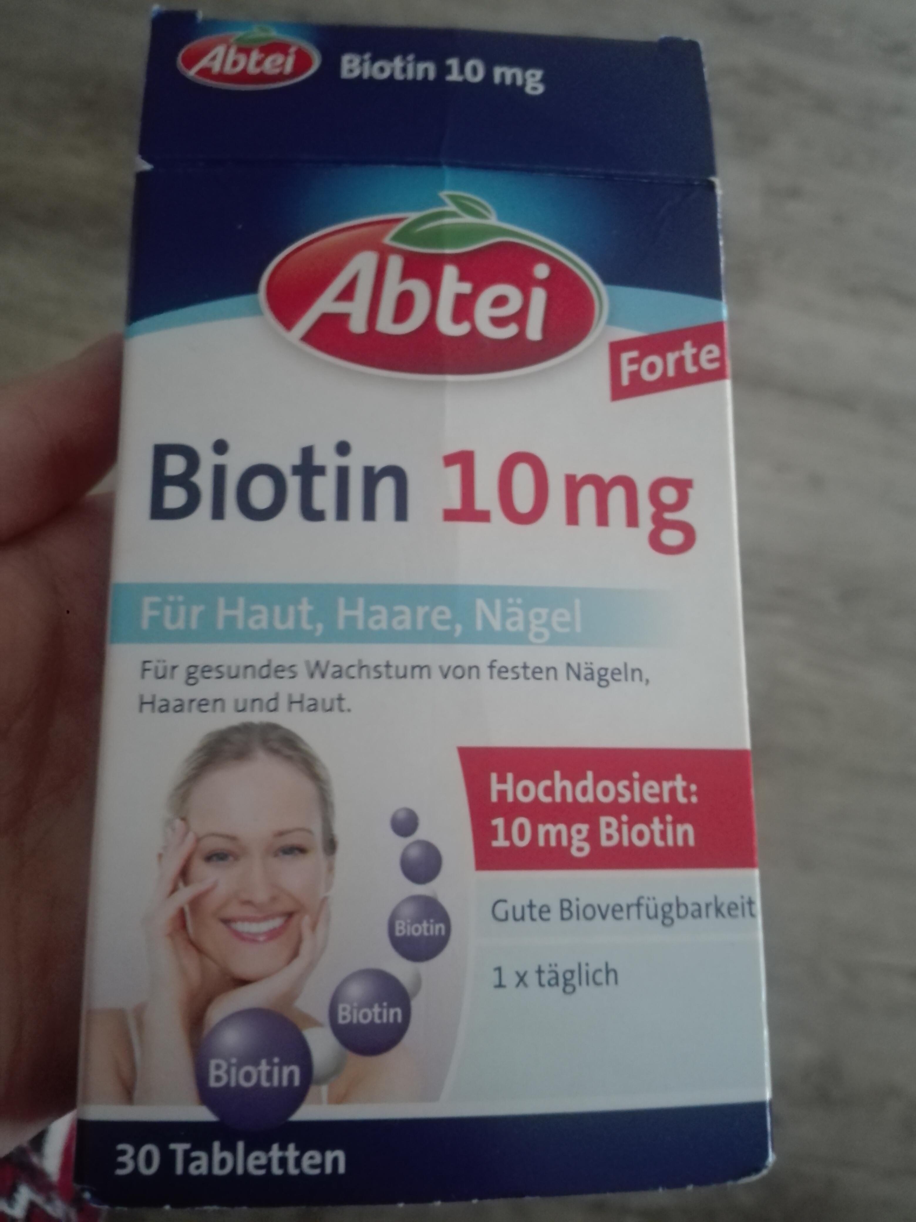 wie lange biotin fur haut haare nagel